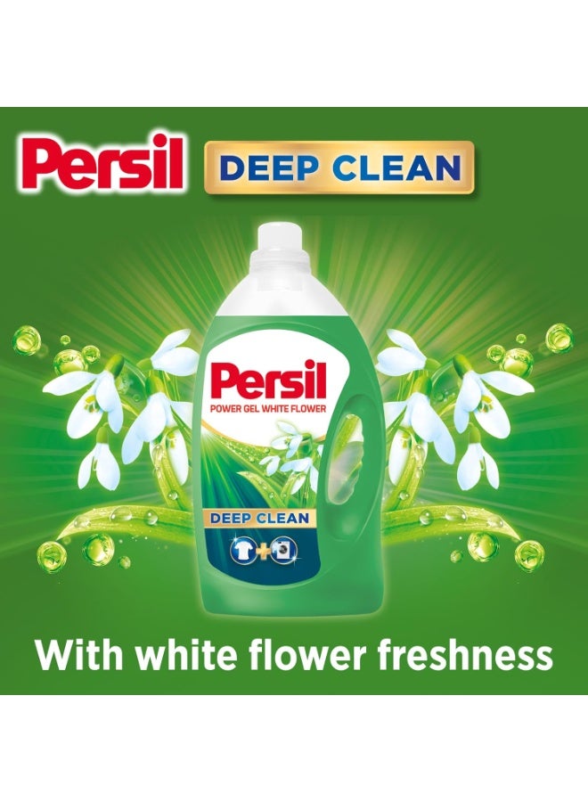 Persil Power Gel White Flower Deep Clean #1 Liquid Laundry Detergent 1L - Image 4